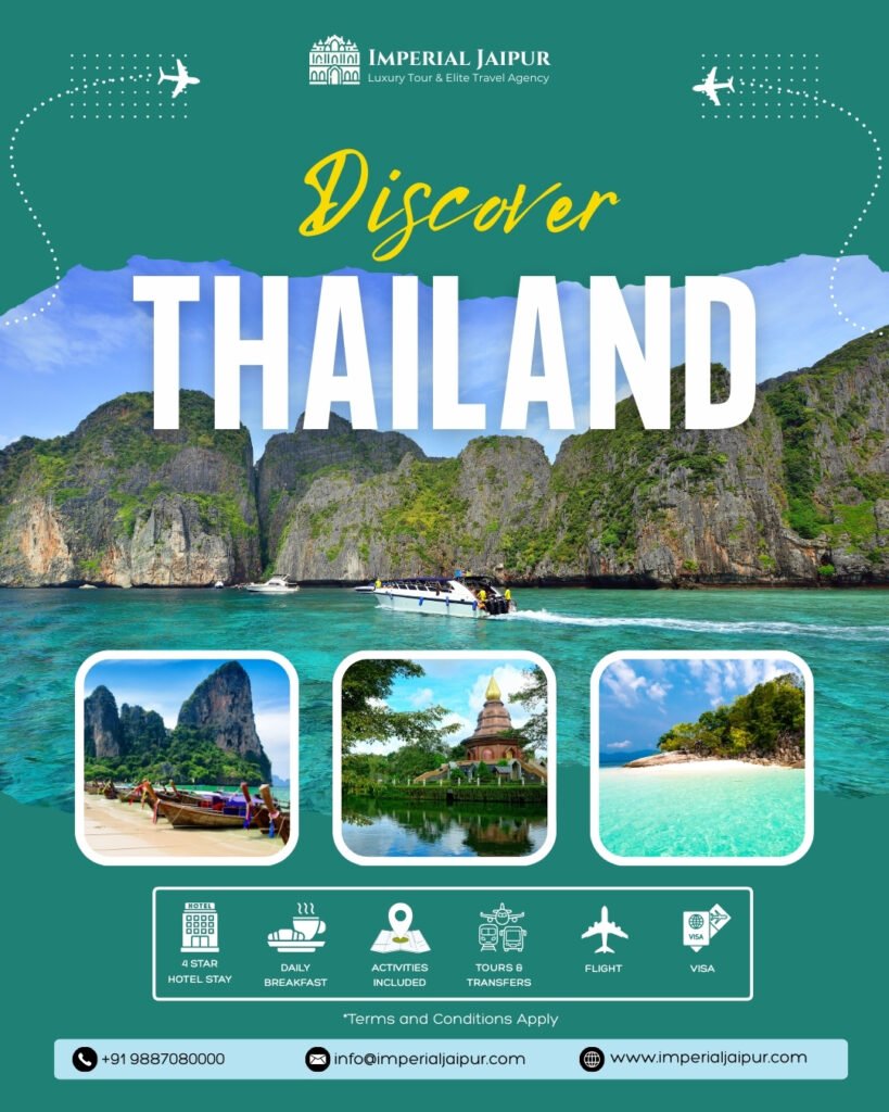 Thailand tour packages, Thailand packages from India, Bangkok Phuket tour, Thailand honeymoon packages, Phuket Krabi tour packages, Pattaya tour packages, cheap Thailand packages, luxury Thailand tour, Thailand holiday packages, Thailand travel agency India, Imperial Jaipur Tour & Travels